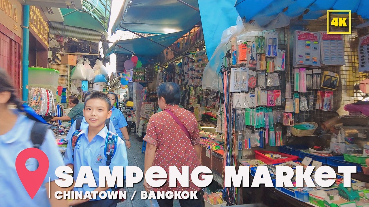 Sampheng Market / ChinaTown in Bangkok (June 2024)