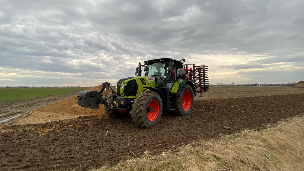 ☆Nowe nabytki 2023☆㋡Claas Arion 630 & Talerz&oacute;wka ㋡ |GR Kurlapski |