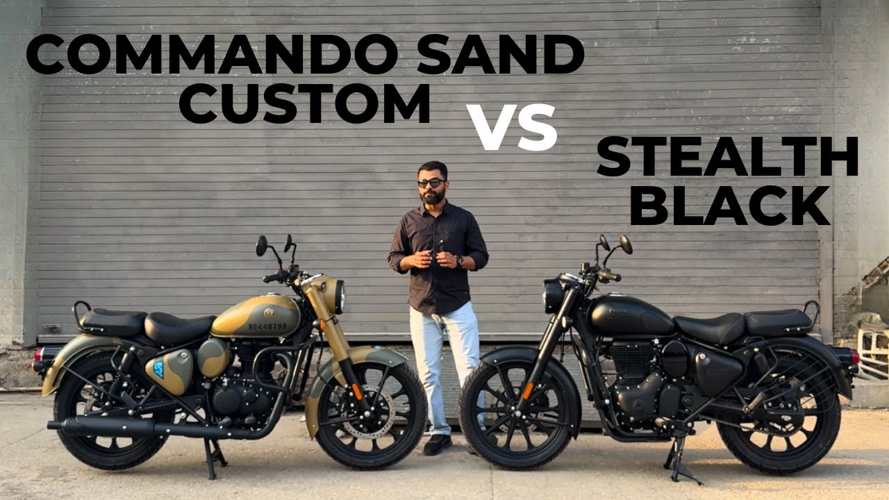 Classic 350 Signals Custom vs Dark | Detailed Comparison | Motorxone