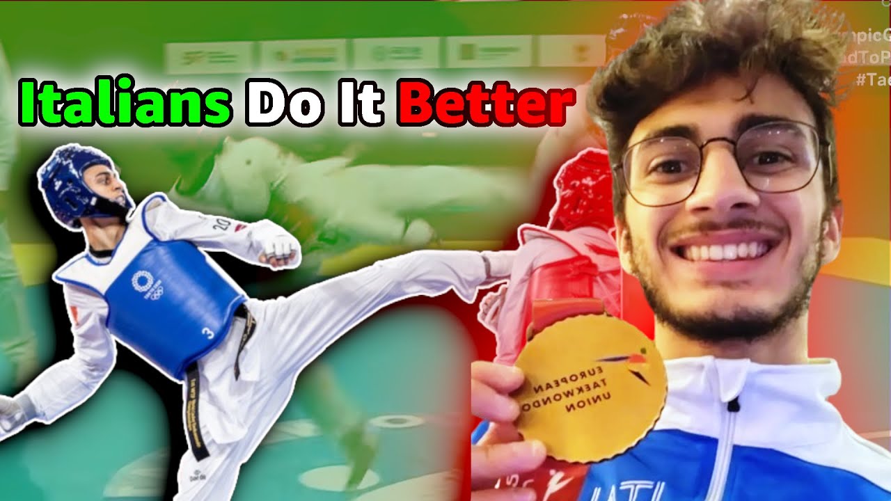 TAEKWONDO HOW TO FIGHT LIKE ITALIANS (RANK 1 OLYMPIC WINNER)