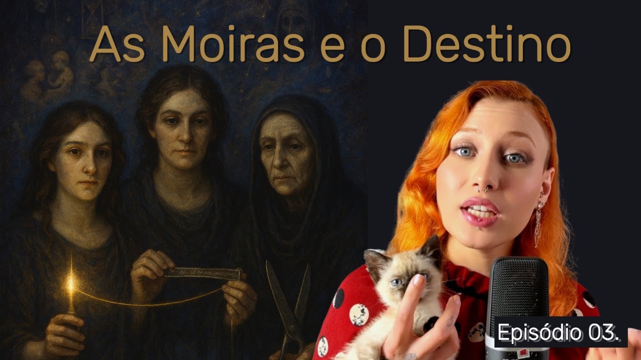 As Moiras, o Tempo e a Morte: Filosofia Mitol&oacute;gica e Existencial | Podcast com Edna Motta | Ep.03