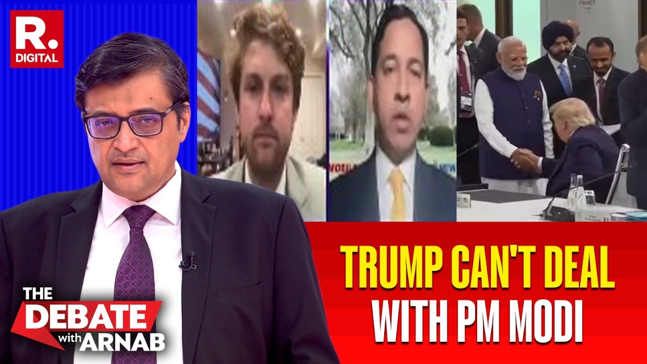 &lsquo;Trump Hasn't Understood How To Deal With PM Modi&rsquo;: Arnab Breaks Down The Big Modi-Trump Moment