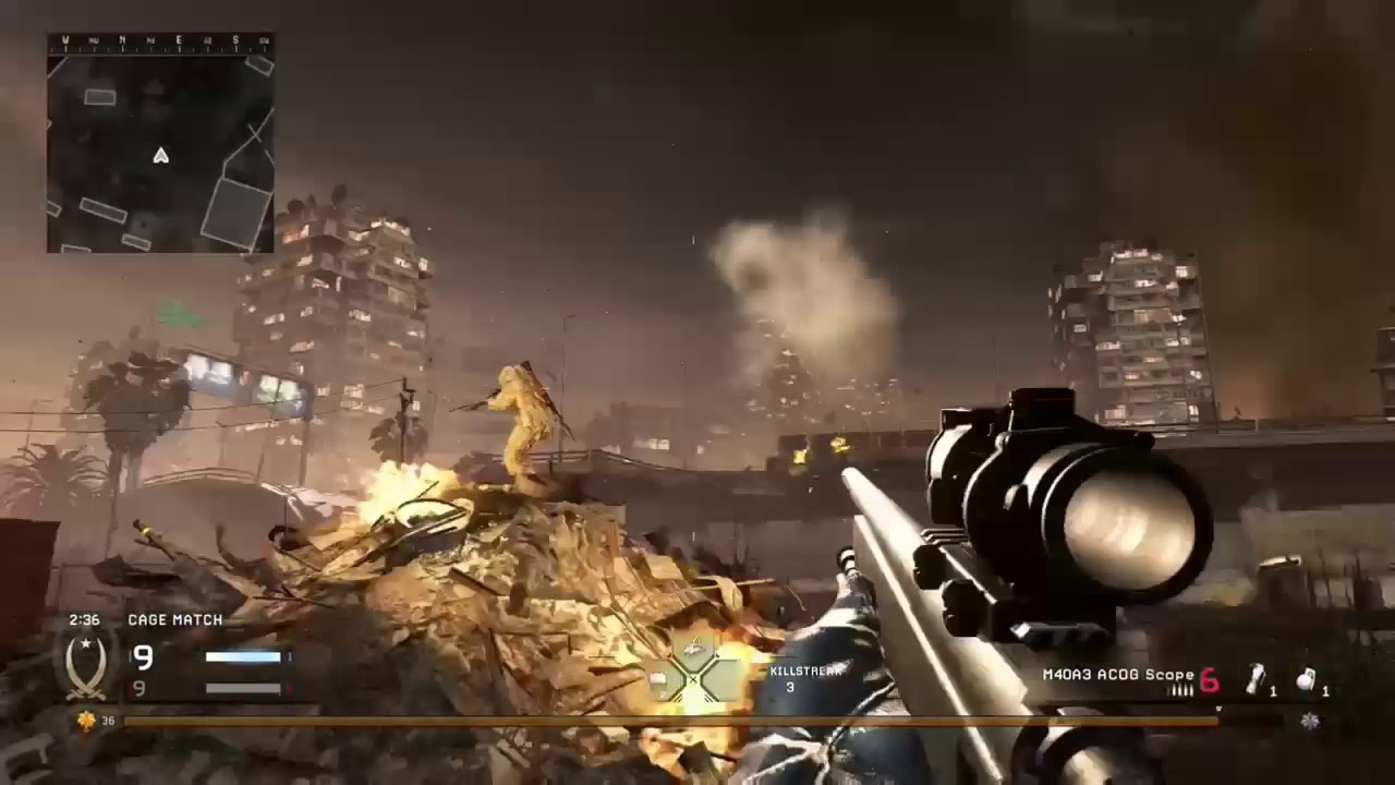 Trick Shot Montage - Call of Duty 4 Remastered