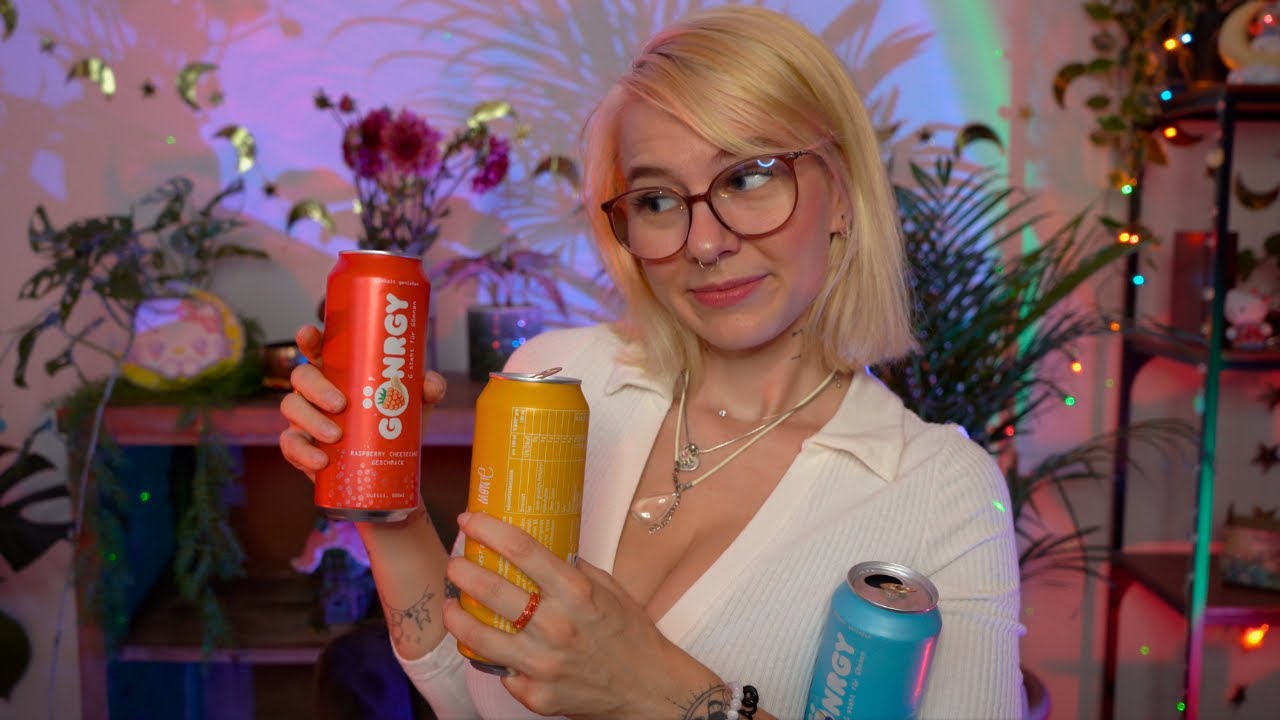 ASMR GÖNRGY Taste TEST - Schmeckt der Energydrink von Montanablack?