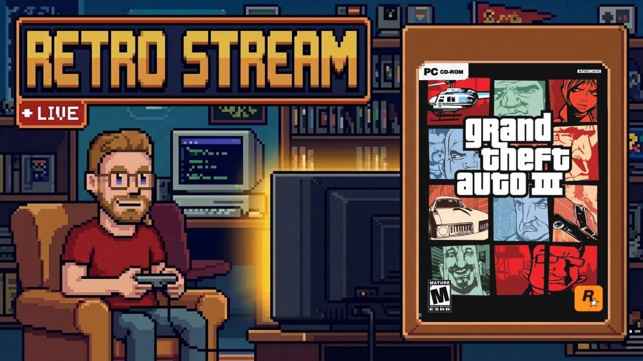 Retro Stream : GTA 3 – Kindheitsspiele 01