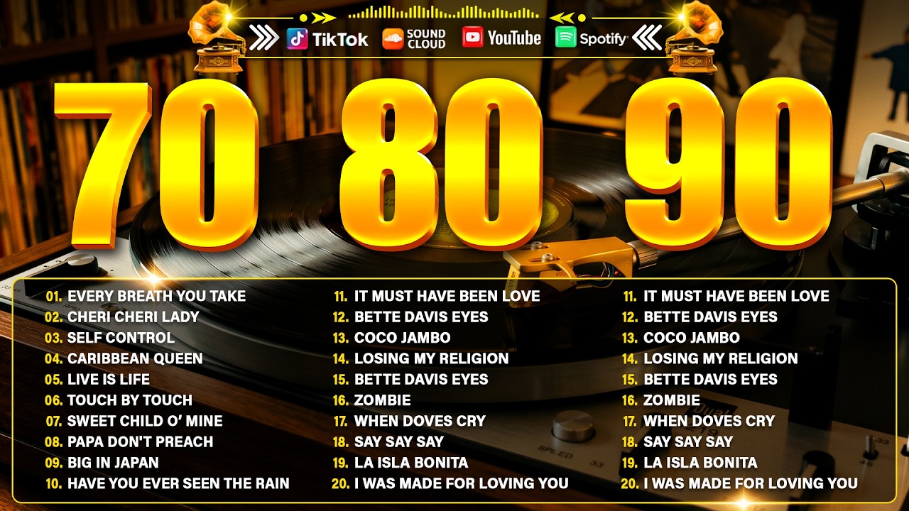 Nonstop Golden Oldies 70s 80s 90s - Best Ever Classic Hits - Legendary Songs of 70s 80s 90s (2026)
