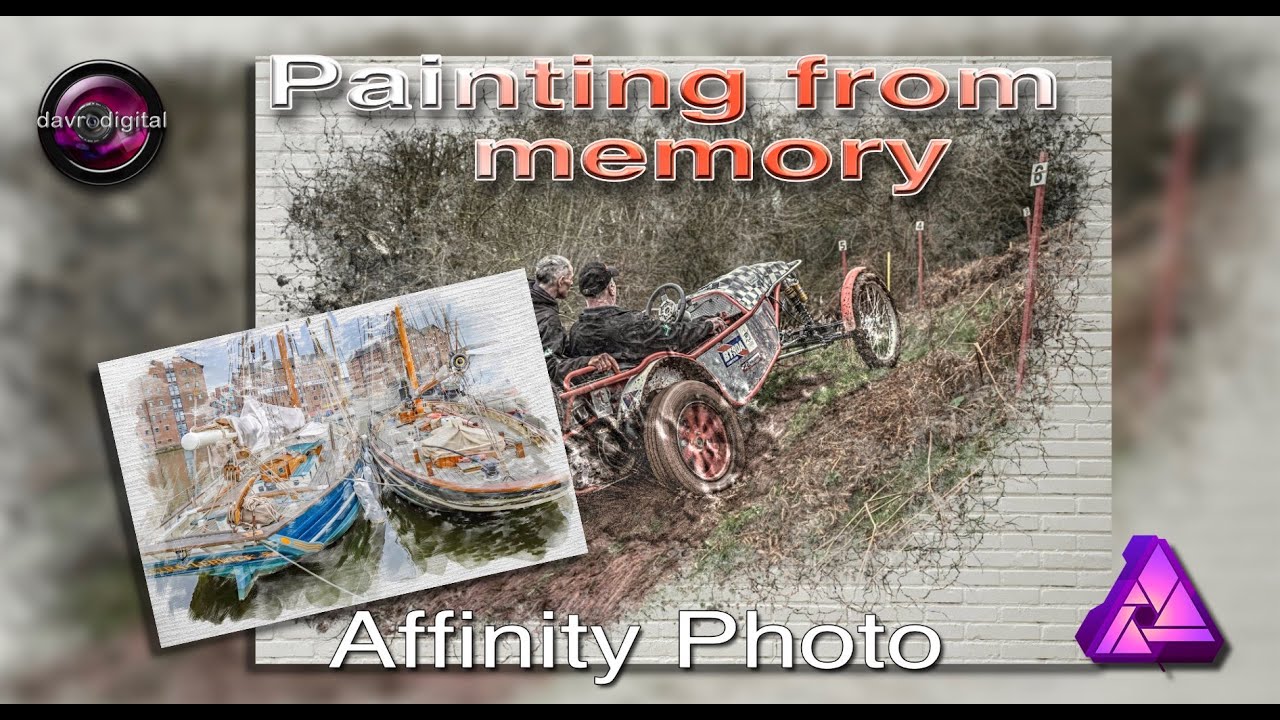 Painting from Memory Affinity Photo