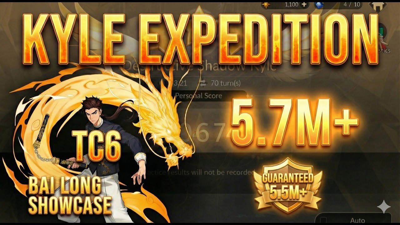 Kyle Advent Expedition TC 6 Bai Long Update 🐦‍🔥 5.5M - 5.7M+ Rotation 🐦‍🔥 Seven Knights: Rebirth