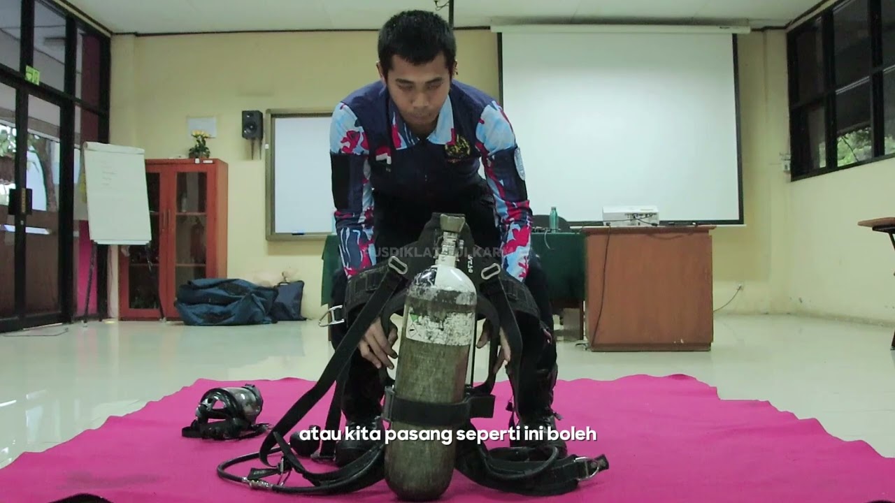 Prosedur Pemakaian SCBA