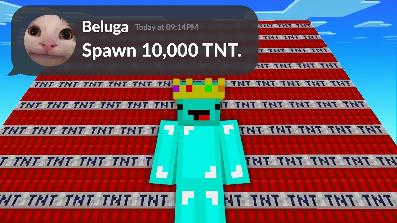 Minecraft, But Beluga Controls My Game…