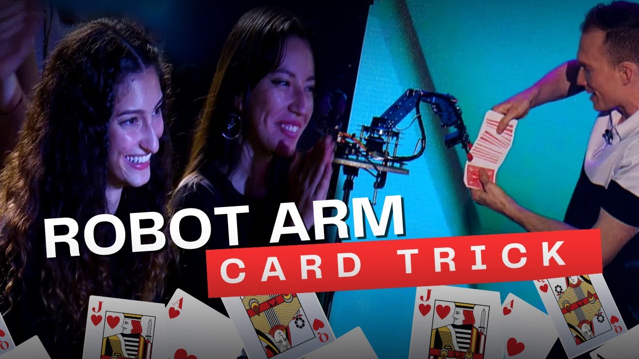 Robot Arm Card Trick