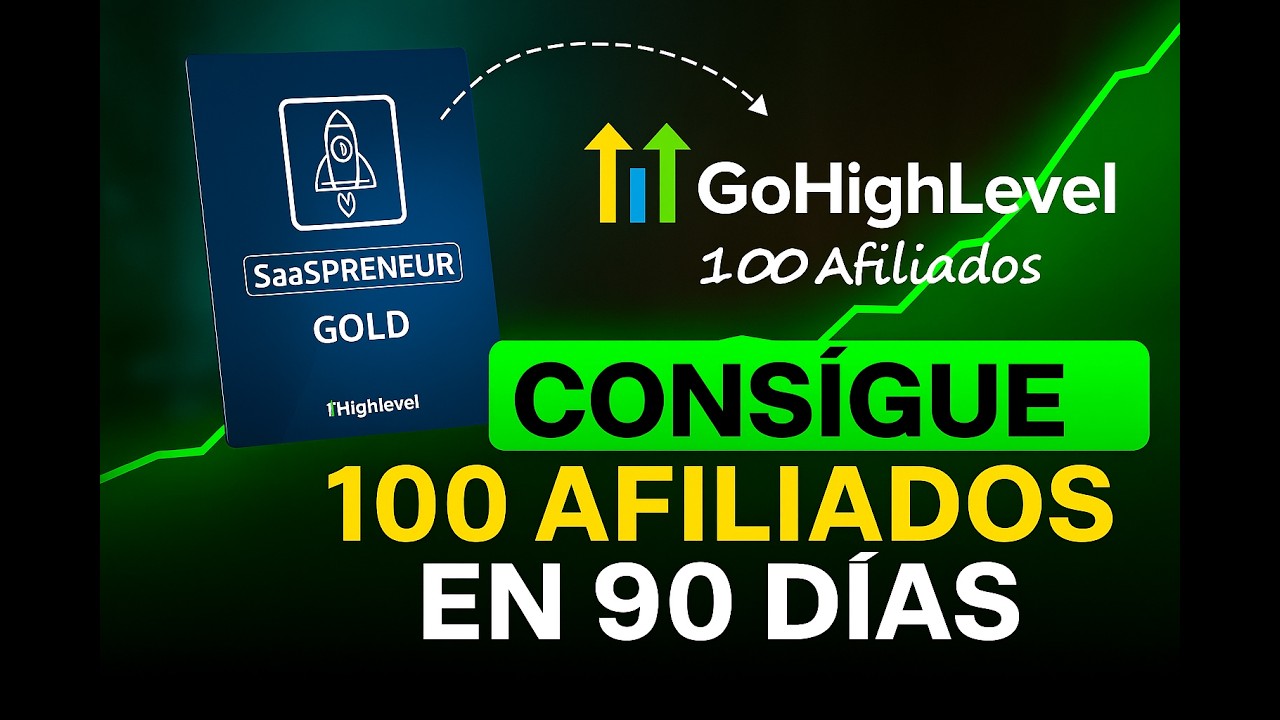 Gana Comisiones Autom&aacute;ticas con GoHighLevel | Sistema de Afiliados Paso a Paso
