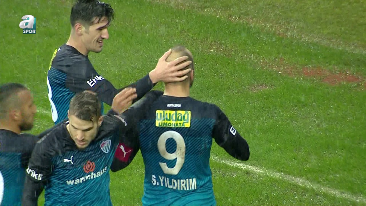 Bursaspor 1-1 Aydınspor 1923 Ma&ccedil; &Ouml;zeti HD (29 Aralık 2016)