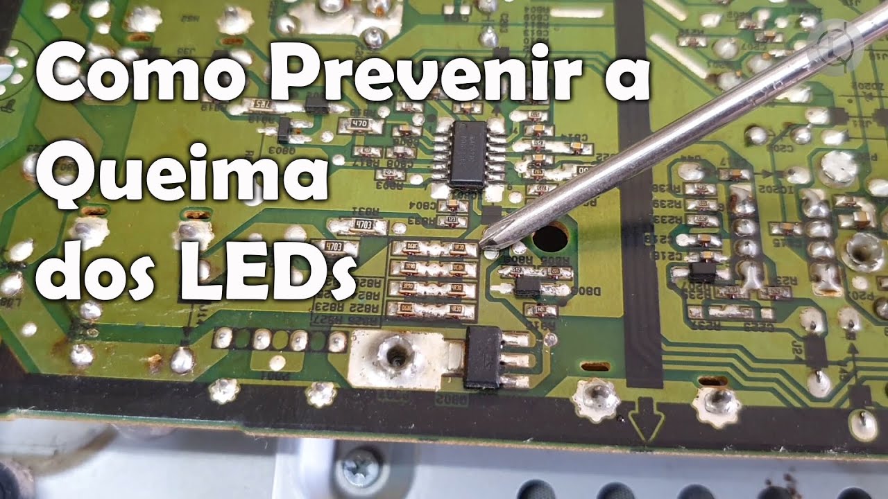 Como diminuir tensão dos leds TV LG