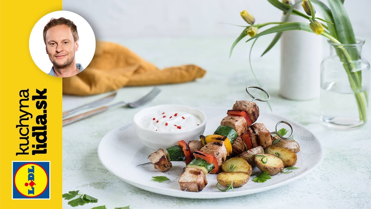 Ražniči s cesnakovým dresingom 🍢 | Marcel Ihnačák | Kuchyňa Lidla