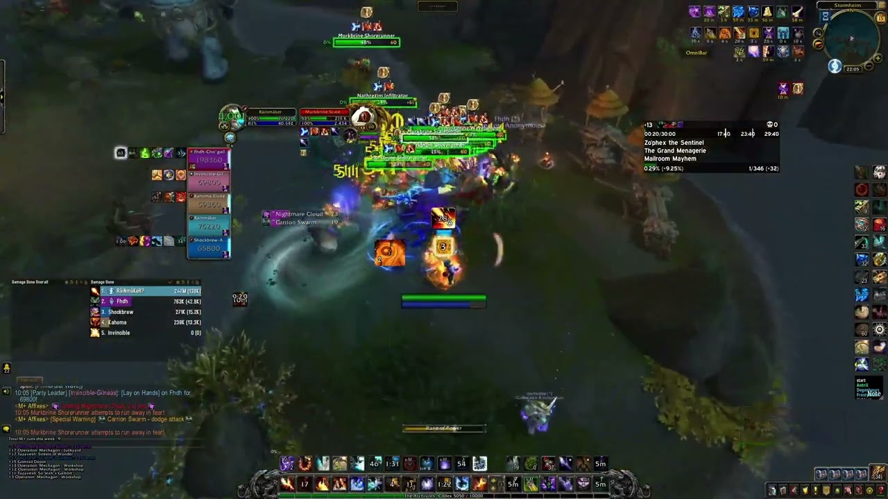 Fire Mage 9.2.7 First pull Gambit