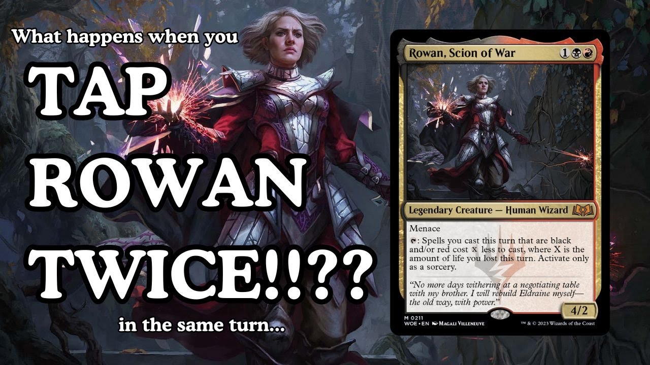 Its almost too easy to break Rowan Scion of War - Casual Commander - Magic the Gathering - Eldraine