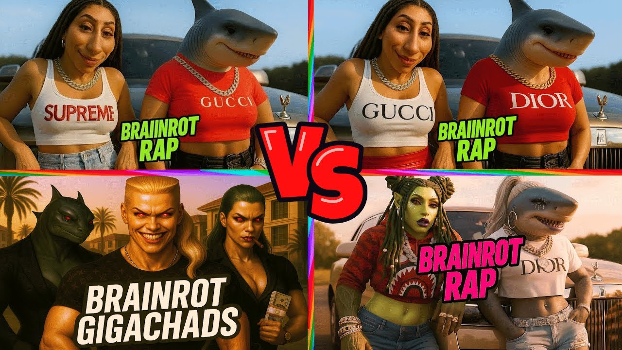 🔥 War of the Brainrots Girl Rap Song 🎤 Choose your King 👑Pt3