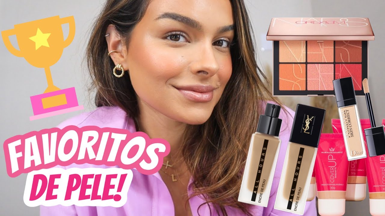 MAKES FAVORITAS DE 2021 | PRODUTOS DE *PELE*QUE EU MAIS AMEI EM 2021
