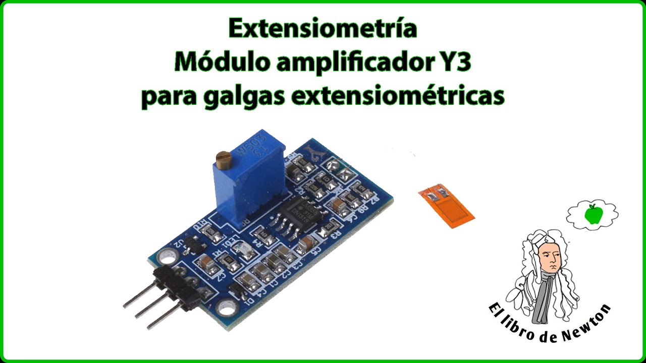 7 Módulo amplificador Y3 para galgas extensiométricas