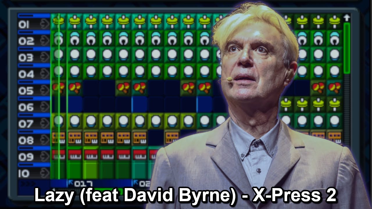 Lazy (feat David Byrne) X-Press 2 - Remade on PlayStation 1 | Music 2000 | MTV Music Generator