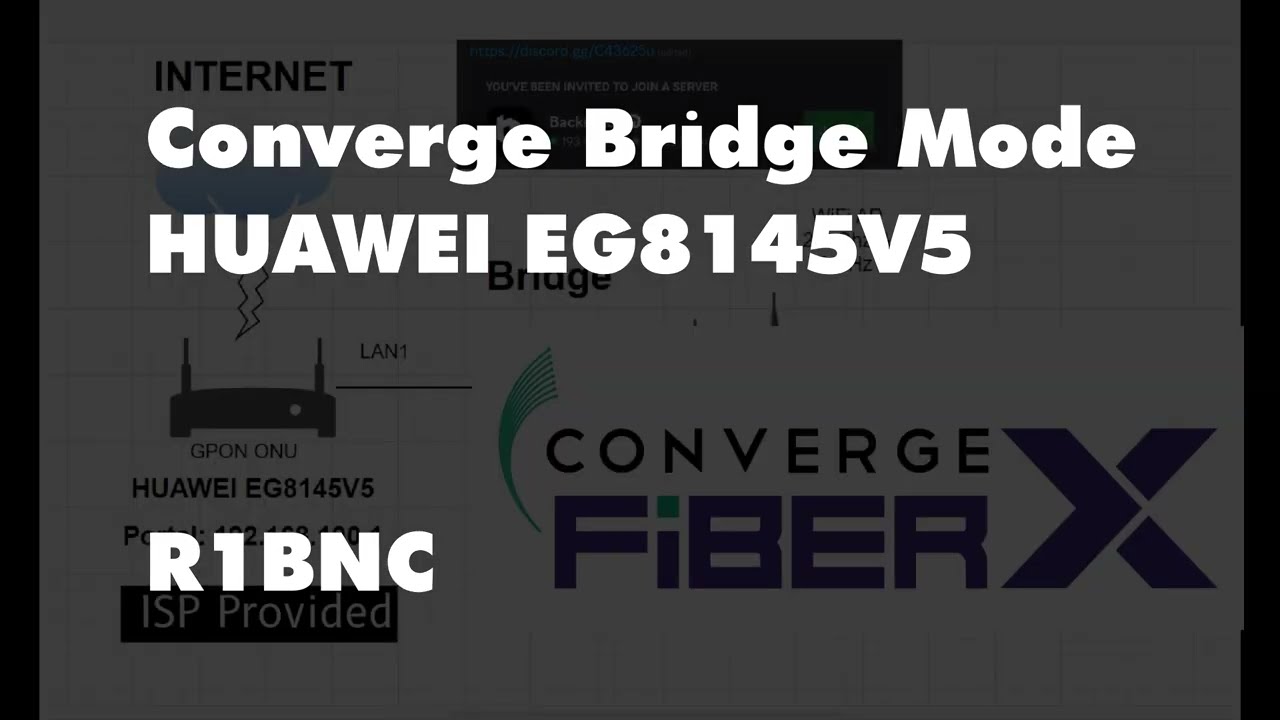Bridging Converge FiberX Router Tutorial (OPNsense)