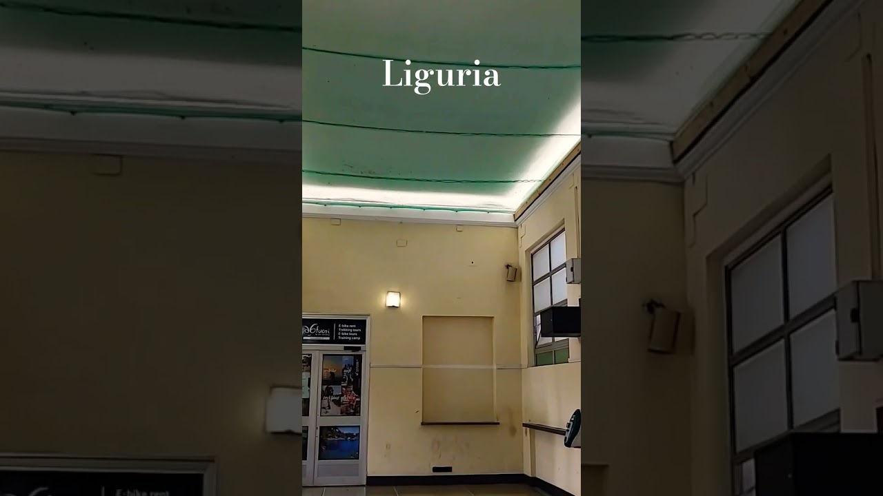 Liguria, Italy | Genoa Nervi Train Station