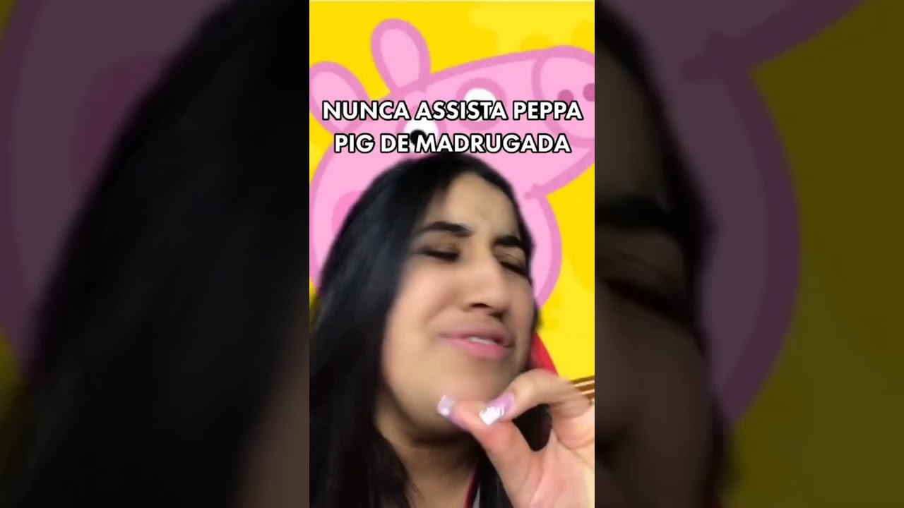 NUNCA ASSISTA PEPPA PIG DE MADRUGADA #peppapig #creepypasta