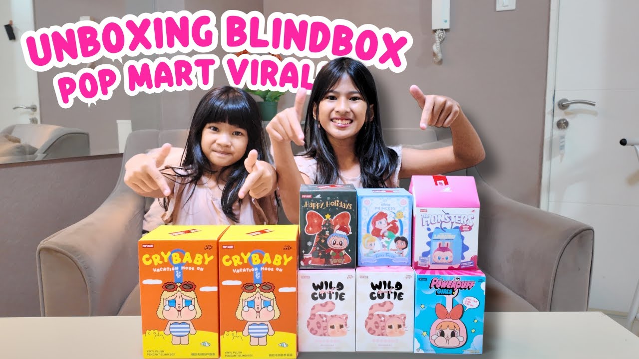 DISTA UNBOXING BLINDBOX POPMART VIRAL!! DAPAT SECREAT GAK? #viralvideo 
