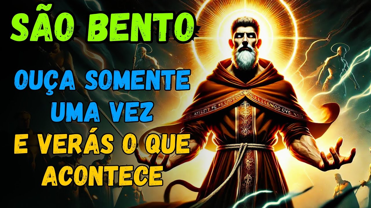 ORA&Ccedil;&Atilde;O de S&Atilde;O BENTO - Sua DEFESA Contra o MAL &ndash; ASSISTA PELO MENOS UMA VEZ!