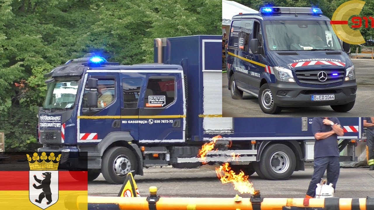 [BERLIN] DEMO NBB Gasleck mit Flamme | Netzgesellschaft Berlin-Brandenburg
