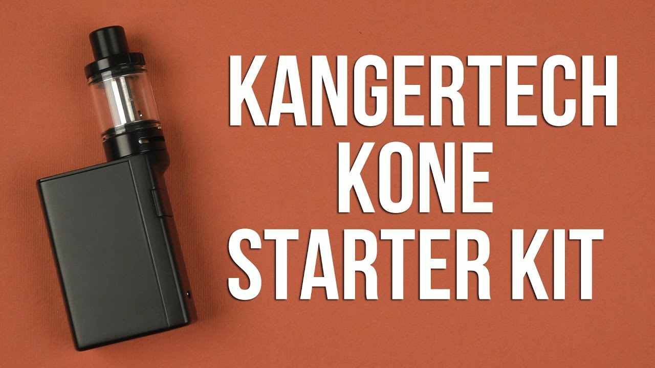 Распаковка Kangertech Kone Starter Kit Black