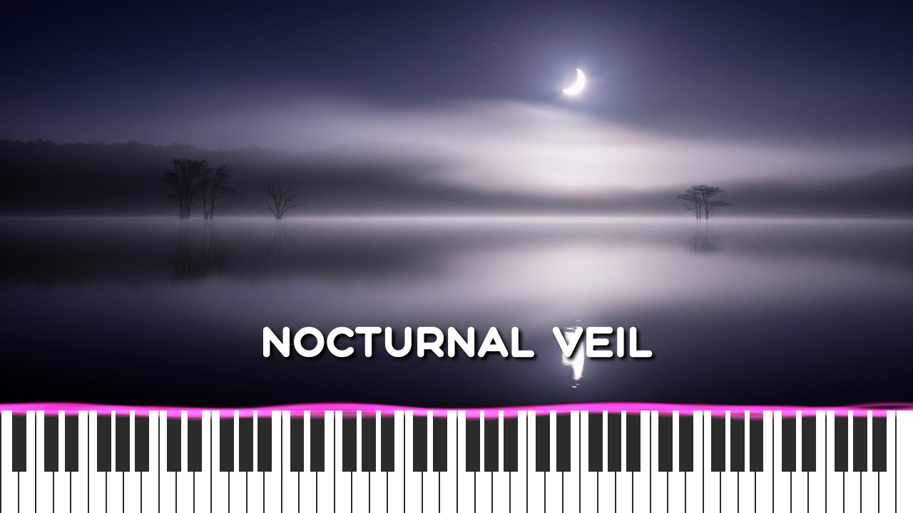 Nocturnal Veil - MIDI Visualization