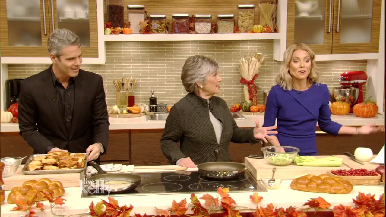 Andy Cohen's Mom Shares Challah Stuffing Recipe