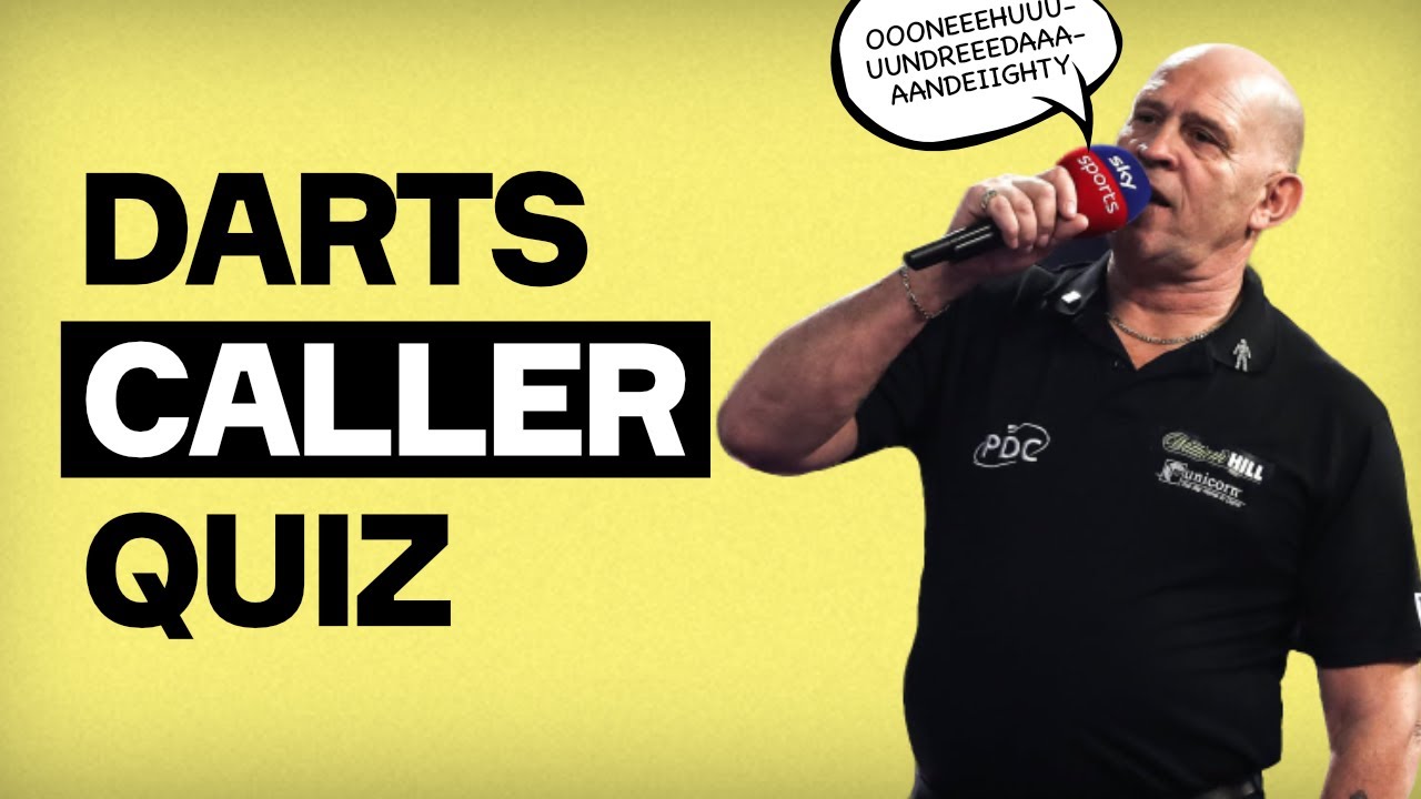 Can you guess the Darts Caller by their 180 shouts?  |  Darts Quiz