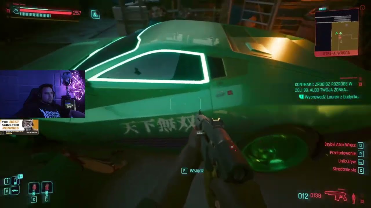 ZONY CYBERPUNK 2077 ODCINEK 5 DETONOWANIE BEZDOMNYCH NA DWORCU CENTRALNYM