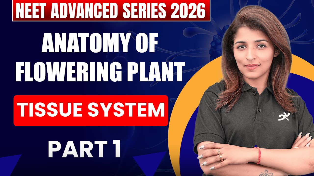 Anatomy of Flowering plants Part- 1 | NEET 2026 - NEET Advanced series 2026 | #neet2026 #tinamam