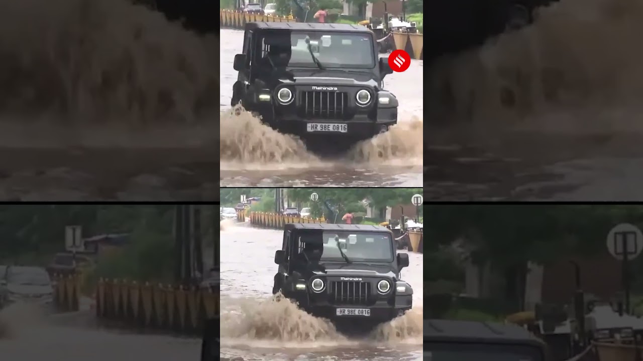 Gurugram Waterlogging: Severe Waterlogging Hits Parts of City