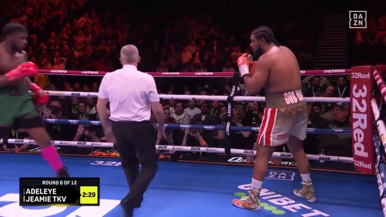 David adeleye vs Jeamie TKV Knockout 🥊💥