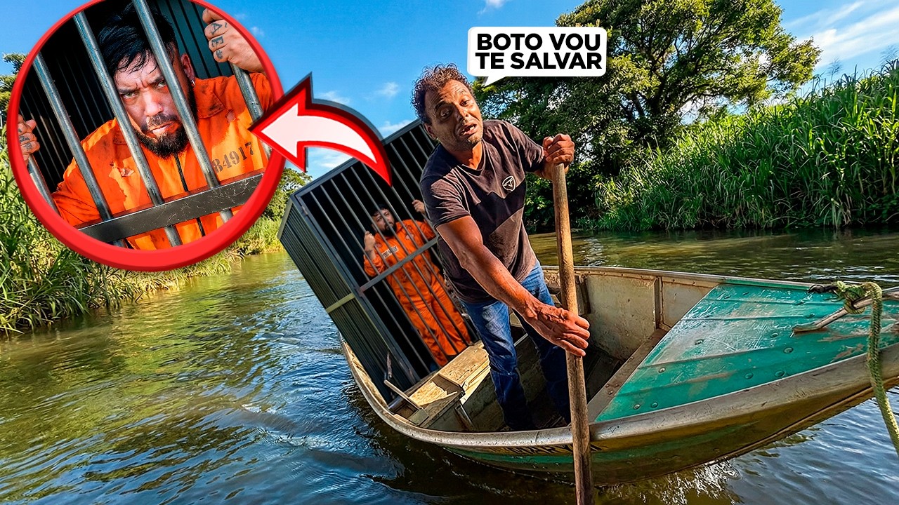 🚨TENTARAM RESGATAR O BOTO DA PRISÃO DA PIOR  FORMA