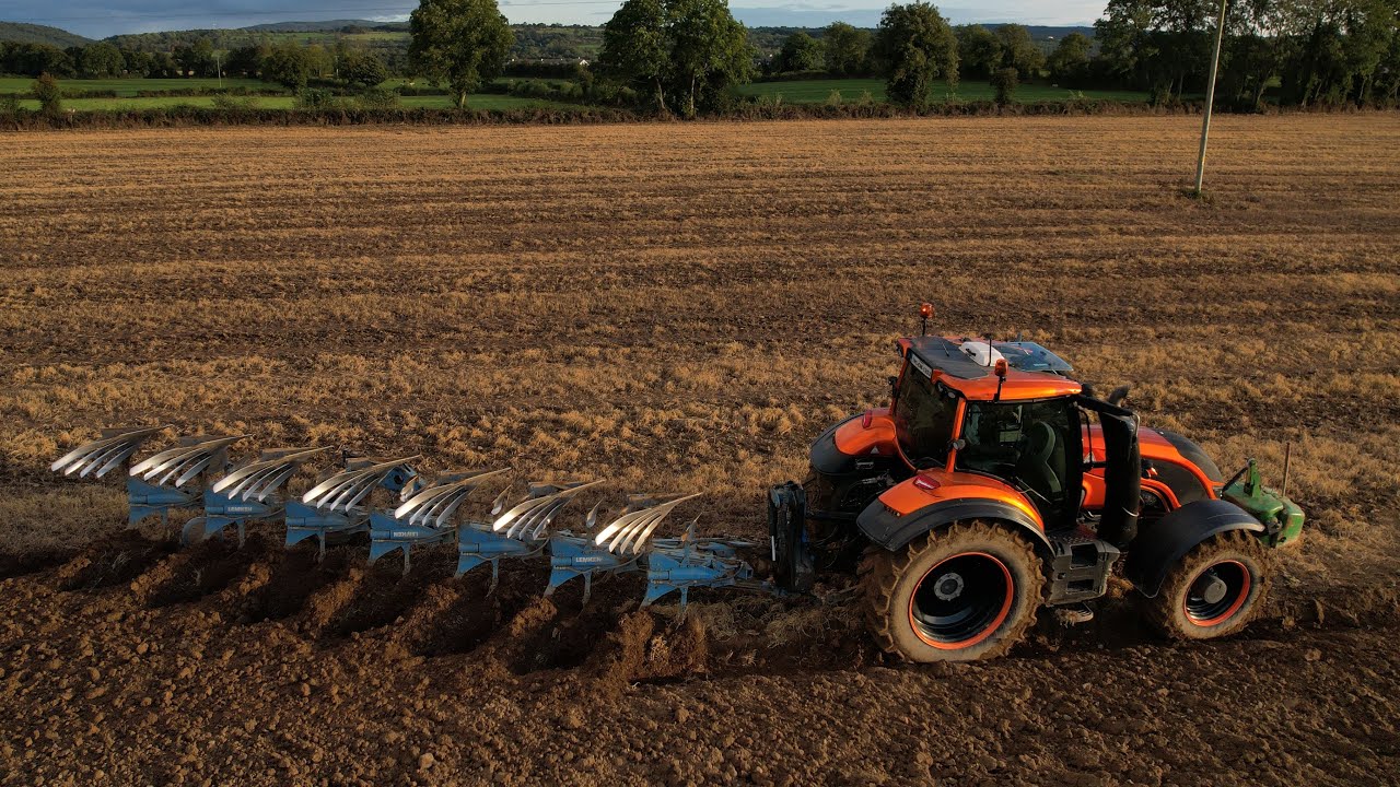 ORANGE VALTRA T234 !! ~ Ploughing & Sowing 2021 - Brian Farrell & Cotterell Agri
