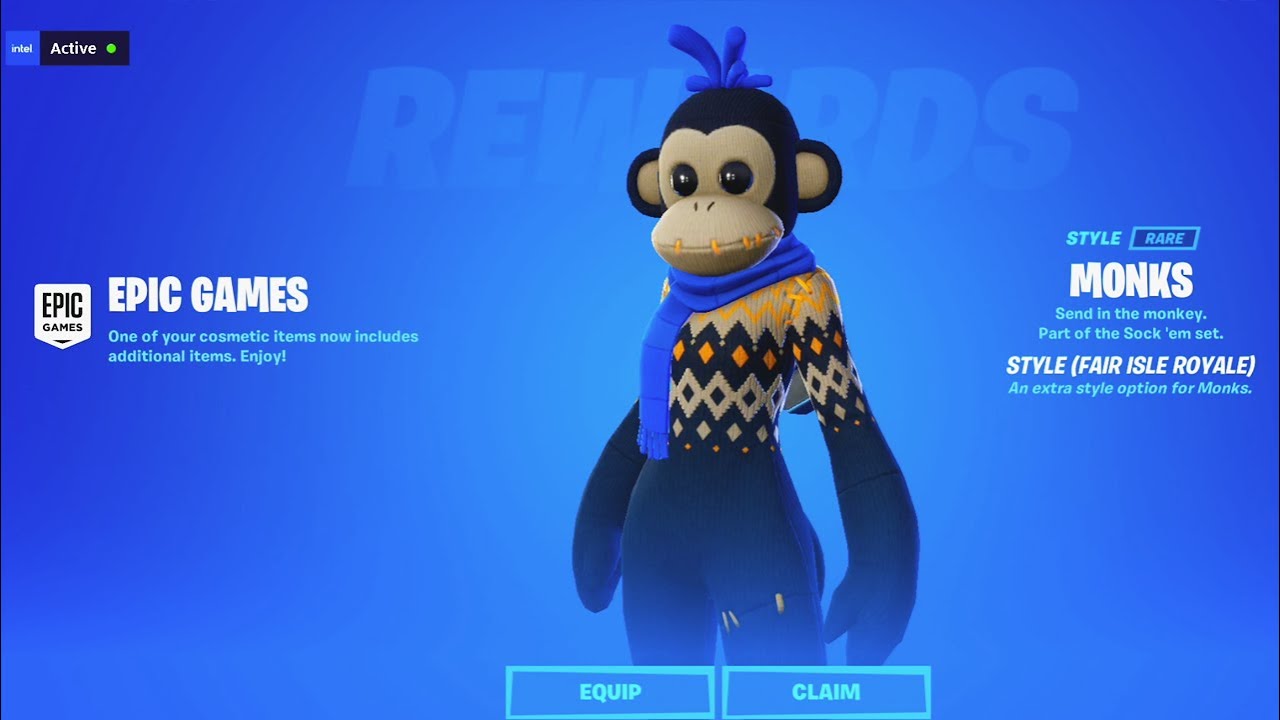 MONKS NEW Edit Style Showcase in Fortnite