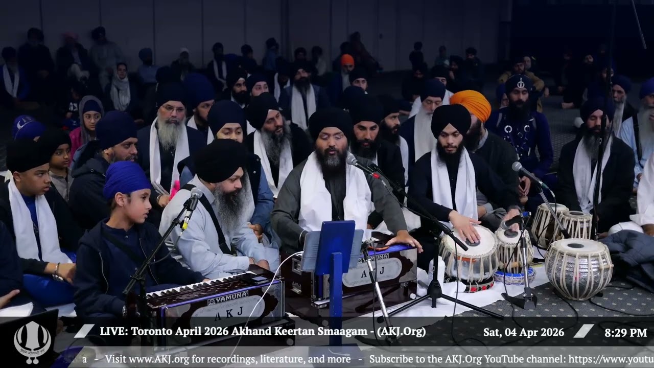 002 Bhai Avtar Singh Jee Toronto at April 2026 Smaagam - Raensabayee Keertan Toronto