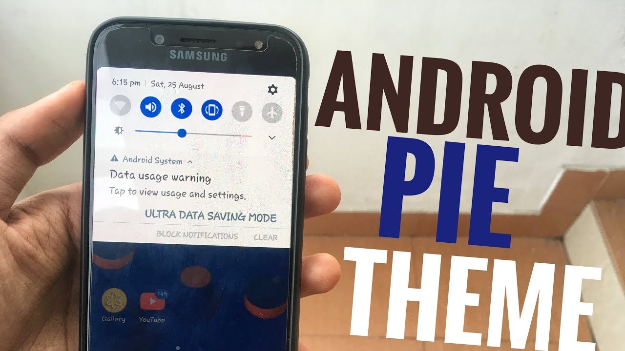 SAMSUNG GALAXY J7 PRO ANDROID PIE THEME !!!