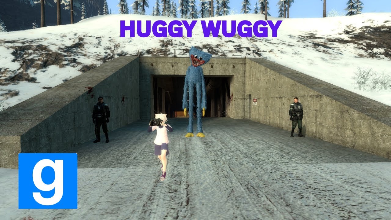 Huggy Wuggy is TERRIFYING! 😱 | I Beat Him in Garry's mod (My First Video!)