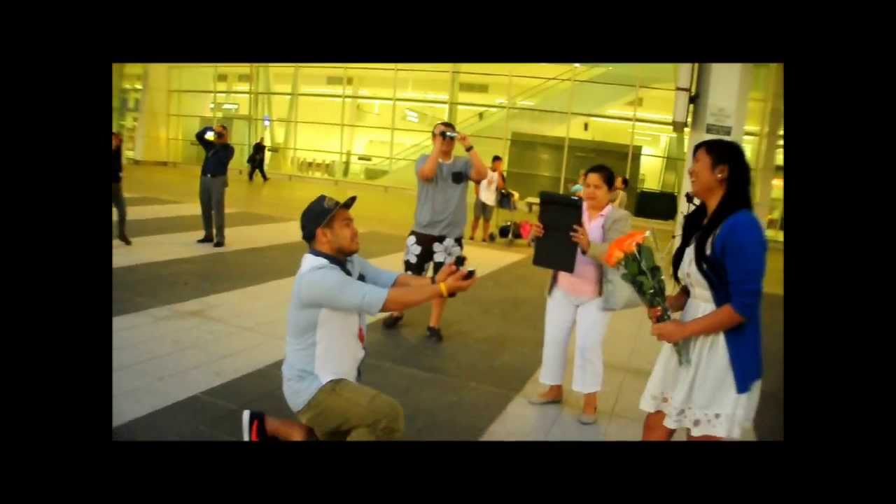 Adelaide Airport Marriage Proposal :)