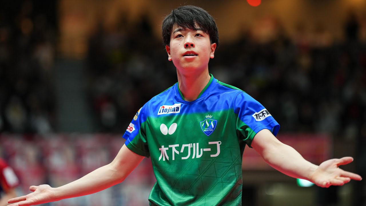 篠塚大登 vs 張本智和 木下マイスター東京 vs 琉球アスティーダ プレーオフファイナル 2023年03月23日 代々木第二体育館 【卓球 Tリーグ公式】