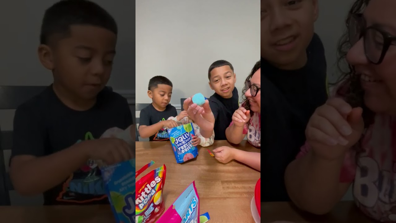 Eating 3 freeze dried candies