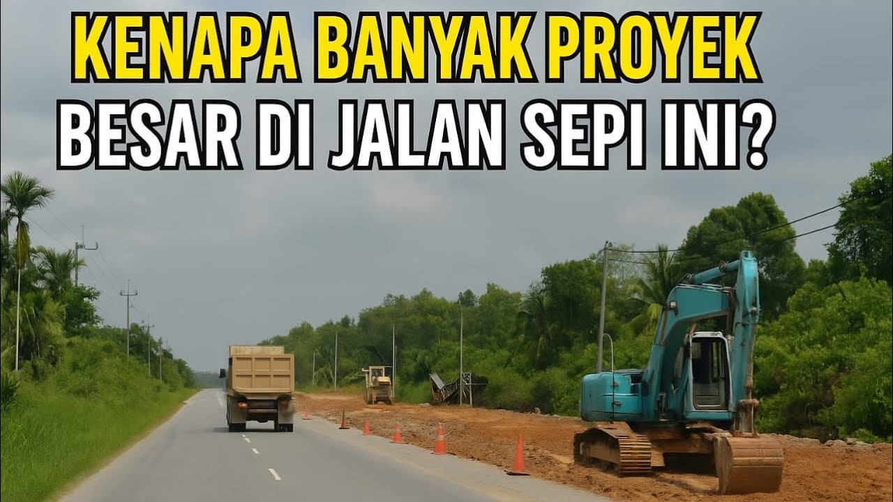 Kenapa Banyak Proyek Besar di Jalan Sepi Ini? Temuan Mengejutkan di Kuching!