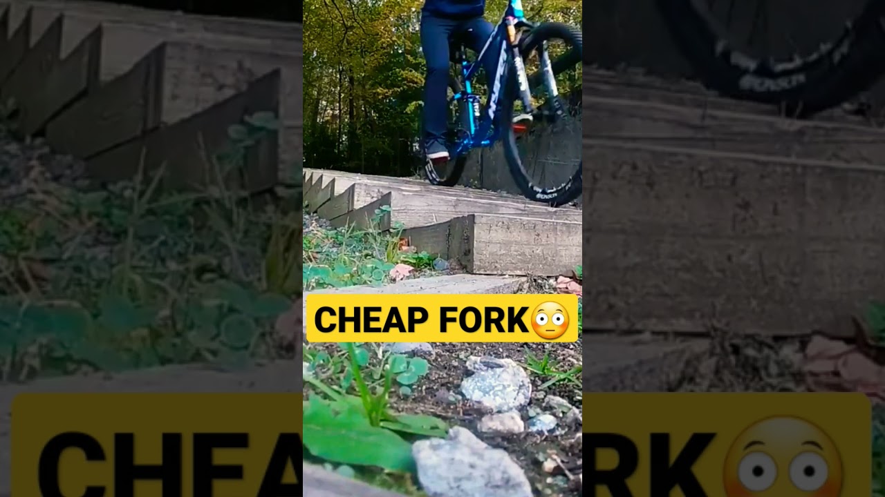 Bolany Air Suspension Fork DURABILITY Test!! 🤯😳 #shorts #mtb